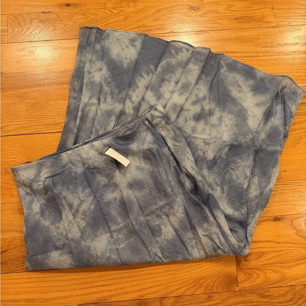 Blue Tie-Dye Maxi Skirt Madewell
